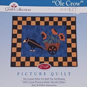 “Ole Crow” Picture Quilt Kit by The Quilt Collection